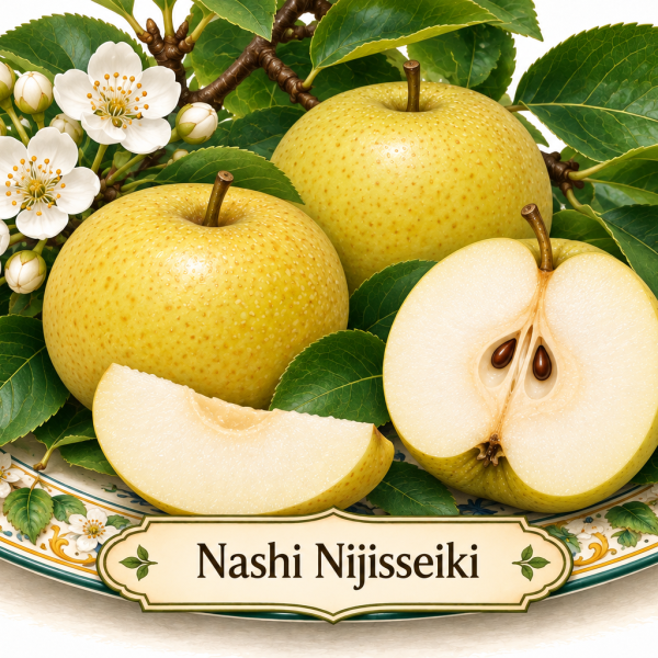 Nashi Nijisseiki – Pyrus pyrifolia – vaso Ø26 – pianta di 3 anni