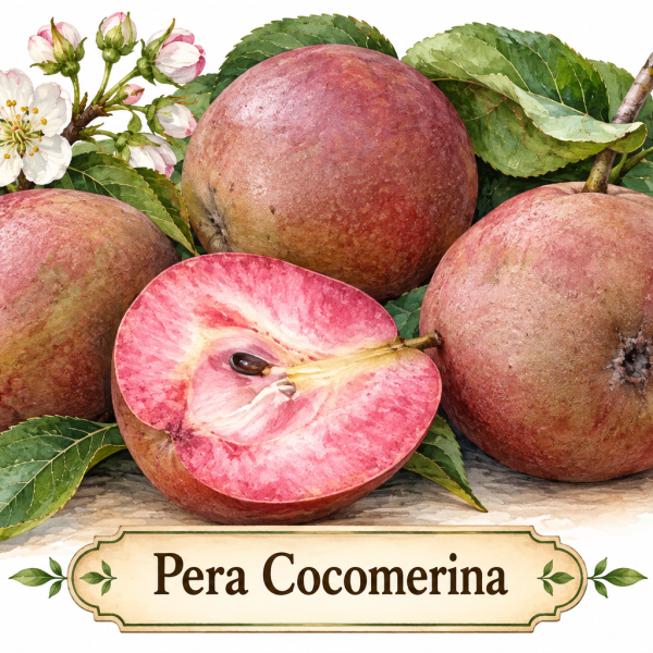 Pero Cocomerina – Pyrus communis – vaso Ø26 – pianta di 3 anni