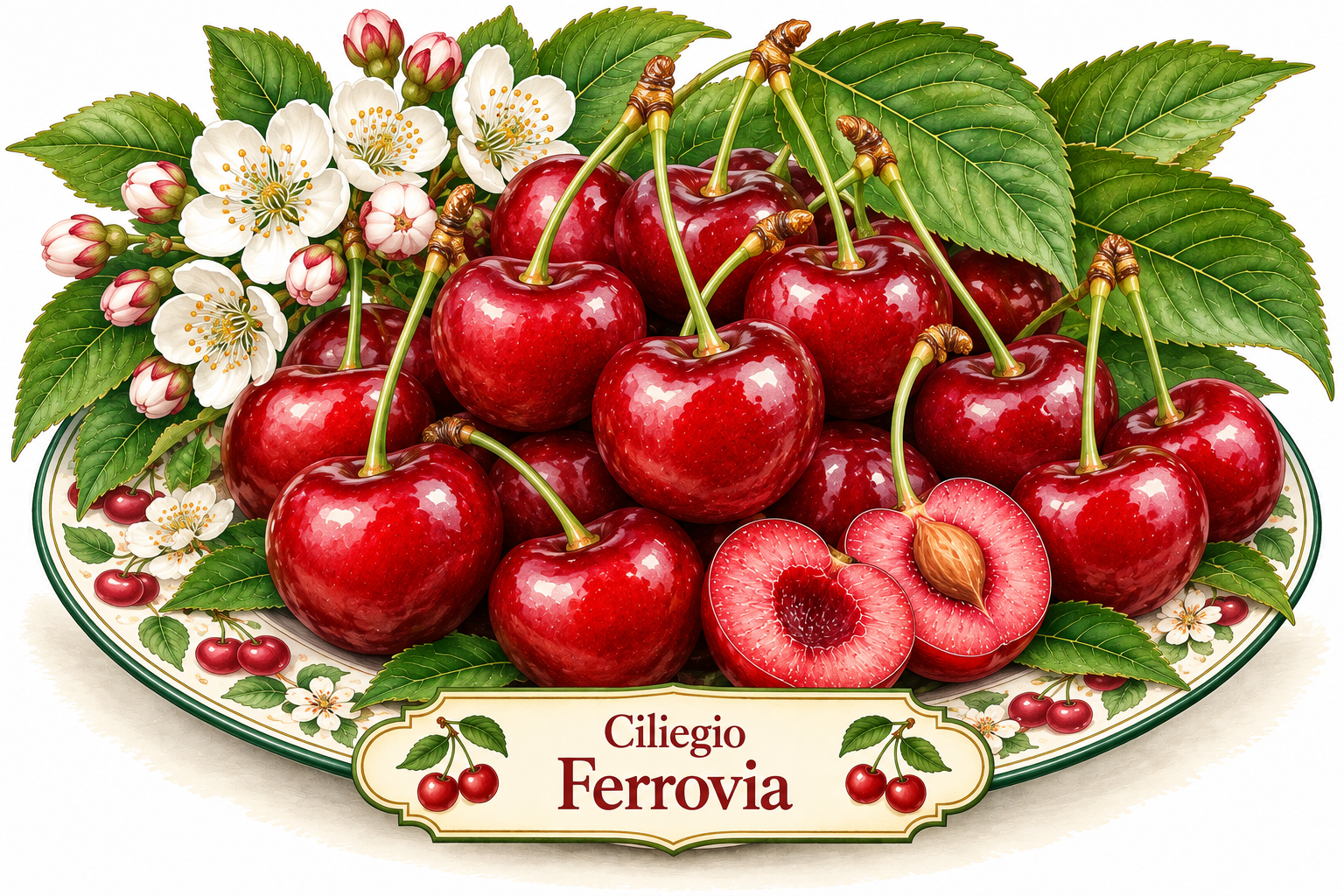 Ciliegio nano ‘Ferrovia’ – Prunus avium – vaso Ø 20 – pianta di 2 anni