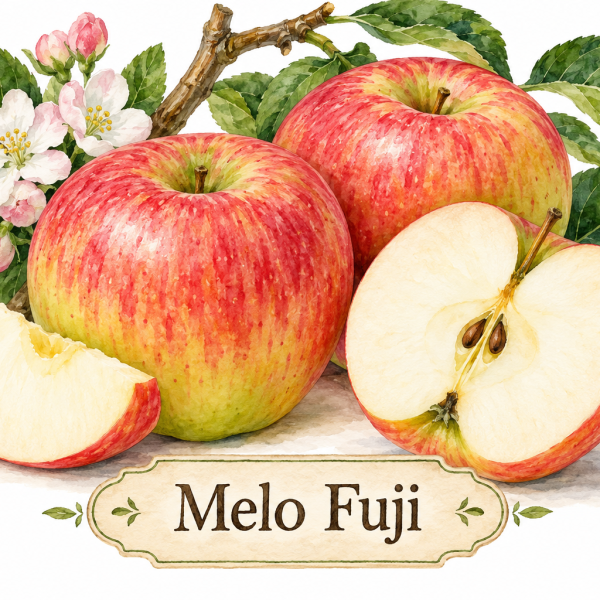 Melo ‘Fuji’ – Malus domestica – vaso Ø20 – pianta di 2 anni