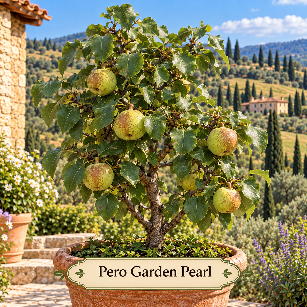 Pero nano ‘Garden Pearl’ – Pyrus communis – vaso Ø26 – pianta di 3 anni