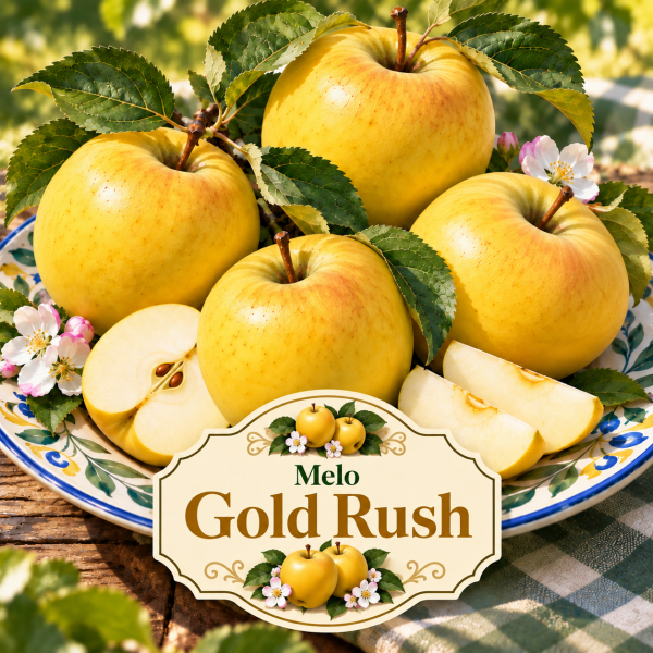 Melo Gold Rush® – Malus domestica – vaso Ø26 – pianta di 3 anni