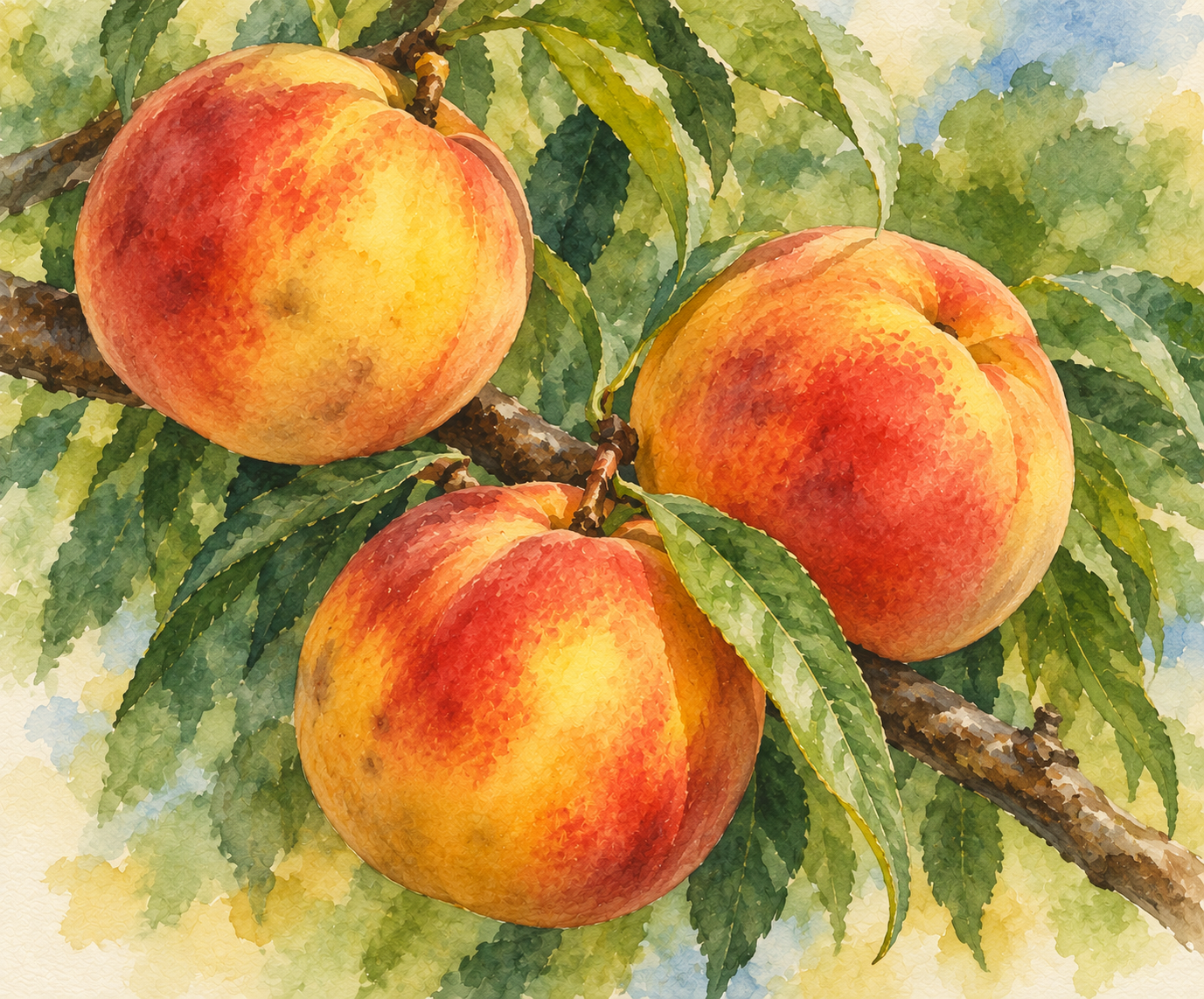 Pesco ‘Guglielmina’ – Prunus persica – vaso Ø 26 – pianta di 3 anni