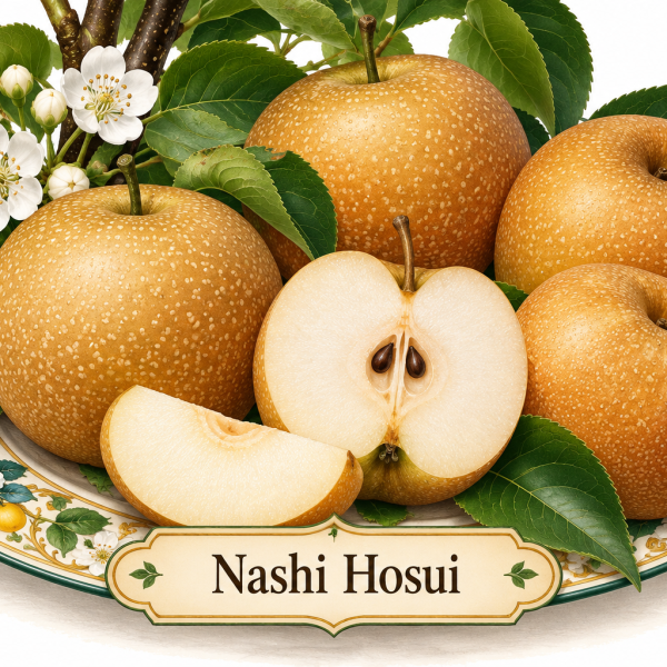 Nashi Hosui – Pyrus pyrifolia – vaso Ø26 – pianta di 3 anni