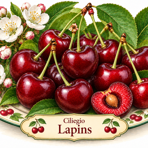 Ciliegio Lapins – Prunus avium – vaso Ø 20 – pianta di 2 anni