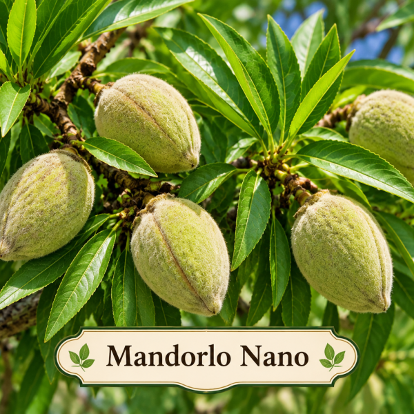 Mandorlo nano – Prunus dulcis – vaso Ø 26 – pianta di 3 anni