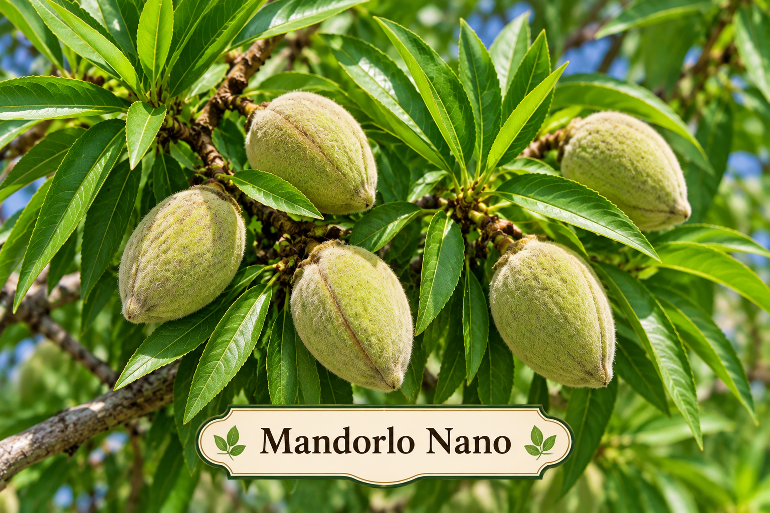 Mandorlo nano – Prunus dulcis – vaso Ø 26 – pianta di 3 anni