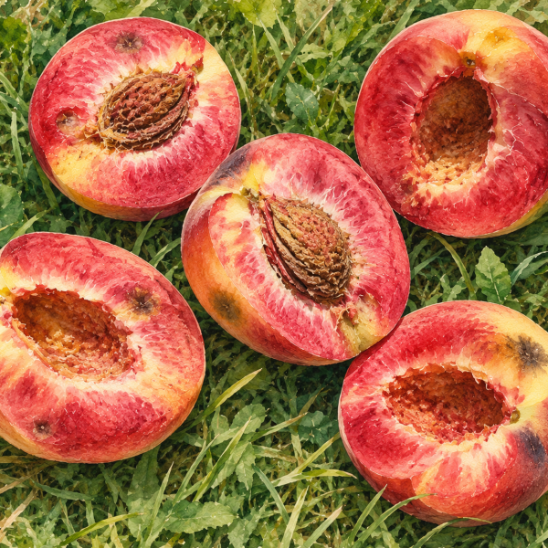 Pesco Rossa della Vigna – Prunus persica – vaso Ø 26 – pianta di 3 anni