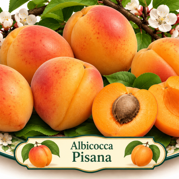 Albicocco ‘Pisana’ – Prunus armeniaca – vaso Ø 26 – pianta di 3 anni