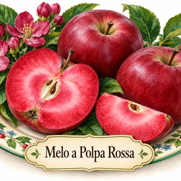 Melo a polpa rossa – Malus domestica