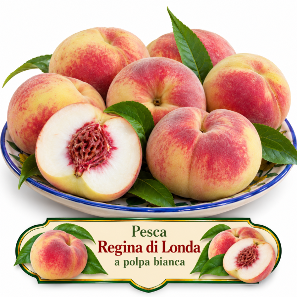 Pesco ‘Regina di Londa’ – Prunus persica – vaso Ø 26 – pianta di 3 anni
