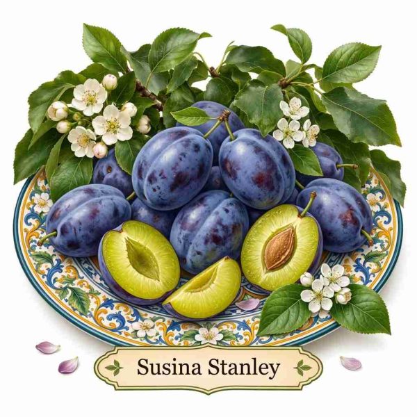 Susino ‘Stanley’ – Prunus domestica – vaso Ø 20 – pianta di 2 anni
