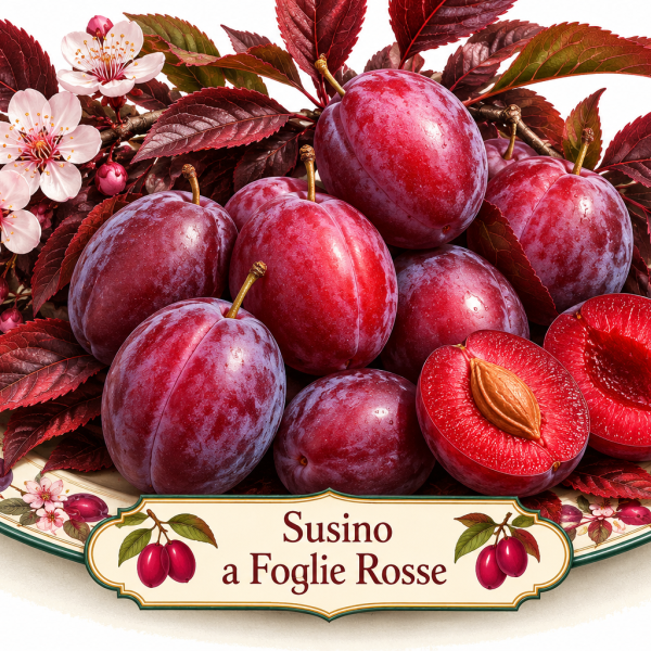Susino a foglia rossa – Prunus cerasifera – vaso Ø 20 – pianta di 2 anni