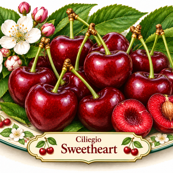 Ciliegio ‘Sweetheart’® – Prunus avium – vaso Ø26 – pianta di 3 anni