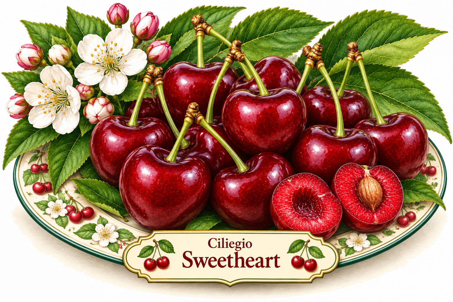 Ciliegio ‘Sweetheart’® – Prunus avium – vaso Ø26 – pianta di 3 anni