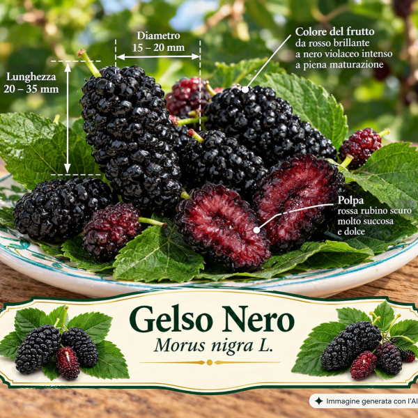 Gelso Nero – vaso Ø 20 cm