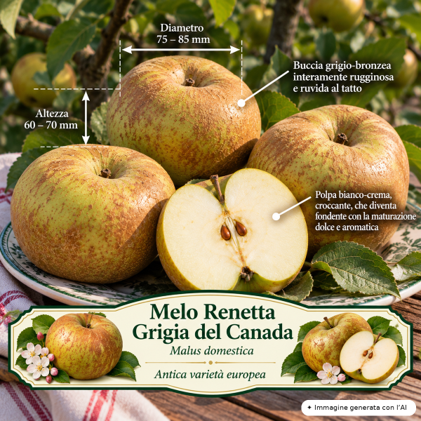 Melo Renetta Grigia del Canada – vaso Ø 26 cm